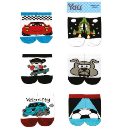 MEIA INFANTIL ANTIDERRAPANTE - LOOK FUN - TAMANHO P # 1263 - DELOS (YOU)