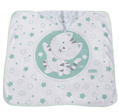 TOALHA FELPA GATINHO - 90X70CM - FILHOTES # 329903 - MINASREY