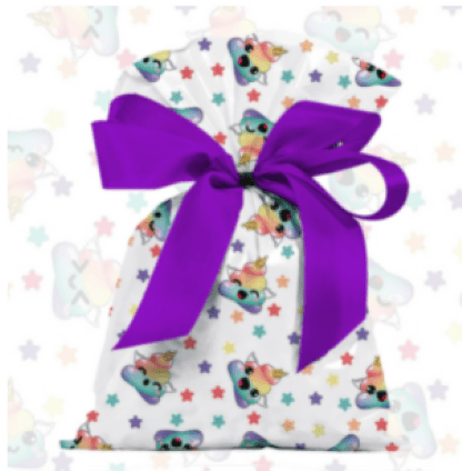 SAQUINHO PARA PRESENTE - 20X29 - UNICORN POOP - 50 UNIDADES # 1199-247 - GALA PAIS & FILHOS