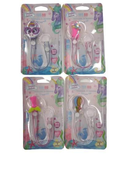 PRENDEDOR DE CHUPETA - EMBORRACHADO SILICONE # 9742 - NINO & NINA