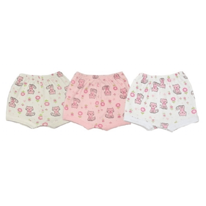 KIT SHORTS - FEMININO - 3 UNIDADES - TAMANHO P AO G # 440103 - ESTILINHO