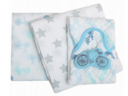 KIT DE PRESENTE PAPI SOFT COM NANINHA E CUEIRO - PEDAL - 3 PEÇAS # 30051747 - PAPI
