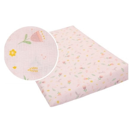 TRAVESSEIRO CONFORT PARA BERÇO ESTAMPADO - PAPI COMPOSÊ - 59X36CM - TULIPA # 35171607 - PAPI