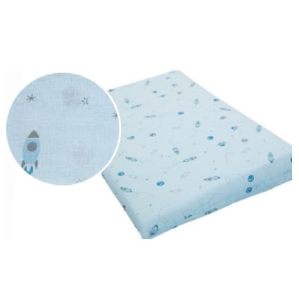 TRAVESSEIRO CONFORT PARA BERÇO ESTAMPADO - PAPI COMPOSÊ - 59X36CM - ESPAÇO # 35171611 - PAPI