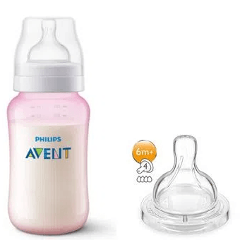 MAMADEIRA 330ML+ BICO EXTRA N.4 # SCD809/29 - AVENT