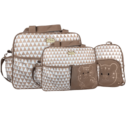KIT BOLSA FELINO 3 PEÇAS # 1059/60 - MAVE BABY