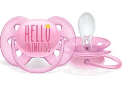 CHUPETA ULTRA SOFT  DECORADA PRINCESS 6-18 MESES  # SCF529/01 - AVENT