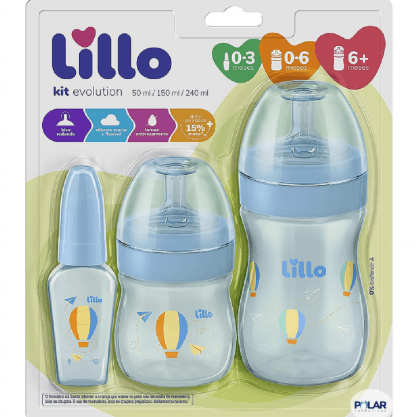 KIT MAMADEIRA EVOLUTION - 3 UNIDADES # 628821 - LILLO