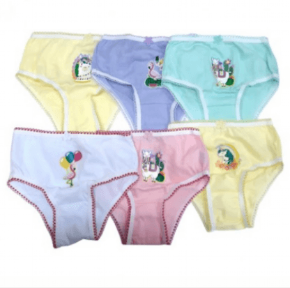 KIT CALCINHA INFANTIL - 3 UNIDADES - TAMANHO P AO G # 6218 - REGIL