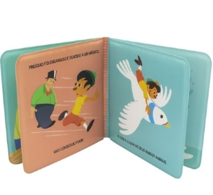 LIVRO BANHO DIVERTIDO - PINOQUIO # 982794 - TODOLIVRO