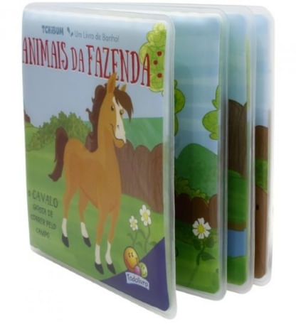 LIVRO DE BANHO TCHIBUM - ANIMAIS DA FAZENDA # 644386 - TODOLIVRO