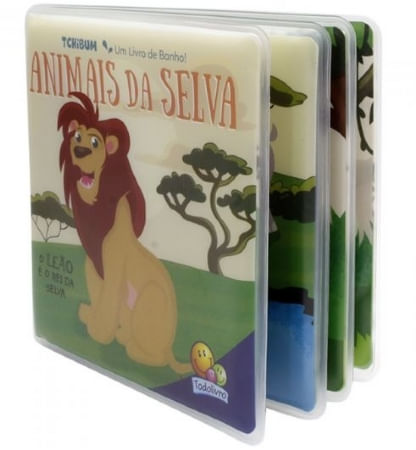 LIVRO DE BANHO TCHIBUM - ANIMAIS DA SELVA # 644393 - TODOLIVRO