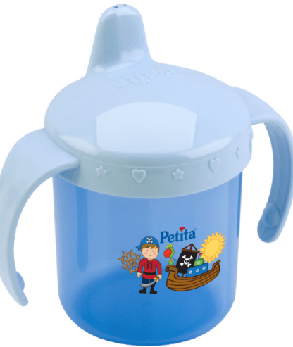 COPO TREINAMENTO ESTAMPADO -  PLUS 200ML # 3051-AZ - PETITA