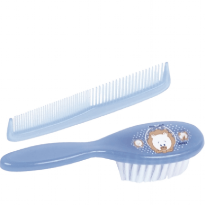 ESCOVA E PENTE FILHOTES COLOR # 7840-AZR - PETITA