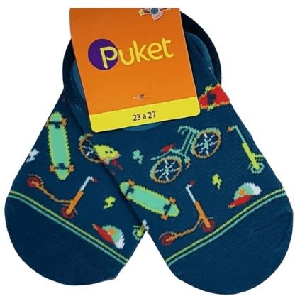 MEIA SAPATINHO KIDS - TAMANHO 28 AO 33 # 82081 - PUKET