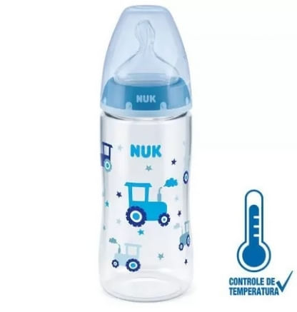 MAMADEIRA FIRTS CHOICE - CONTROLE DE TEMPERATURA - 300ML # PA7069-2B - NUK