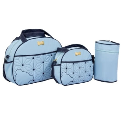 KIT BOLSA ZOO BABY - 3 PEÇAS # 1075/76 - MAVE BABY