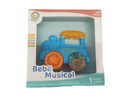 BEBÊ MUSICAL - TRENZINHO # 783 - KITSTAR
