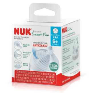 BICO SILICONE ESSENCE FLUXO RÁPIDO - 2 UNIDADES # PA7015-2U - NUK
