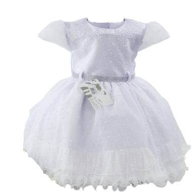 VESTIDO DE FESTA - TAMANHO 1 AO 3 # 1968 - MENINA BONITA