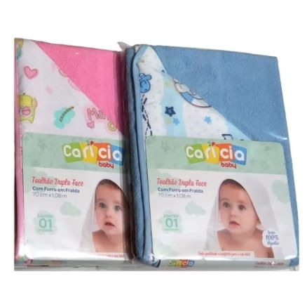 TOALHA DUPLA FACE CARICIA - 70CMX90CM # 1766 - MINASREY