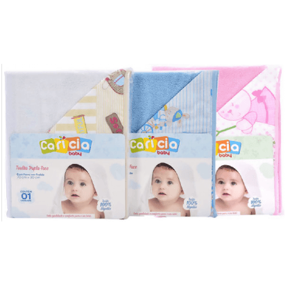 TOALHÃO COM CAPUZ DUPLA FACE # 1745 - MINASREY