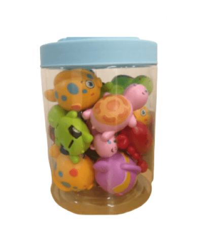 POTE COM ANIMAIS AQUATICOS - 18 UNIDADES # 310102089 - COLORIA