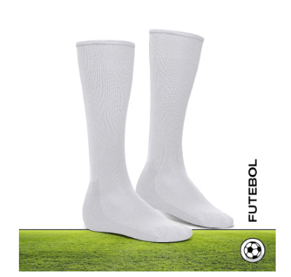 MEIA ESPORTIVA FUTEBOL - TAMANHO 39 AO 43 # 4171.006 - SELENE