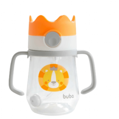 COPO COM ALÇA -  COROA LEÃO - 240ML # 14457 - BUBA