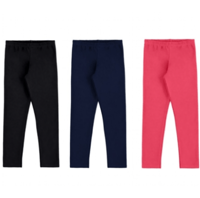 KIT CALÇA LEGGING LISA - 3 UNIDADES - FEMININO - TAMANHO 10 AO 16 # 00219 - LUNENDER ALAKAZOO