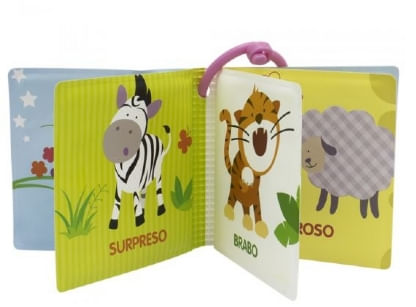 LIVRO DE BANHO - PRIMEIRAS PALAVRAS NO BANHO II : COMO ME SINTO # 642108 - TODOLIVRO