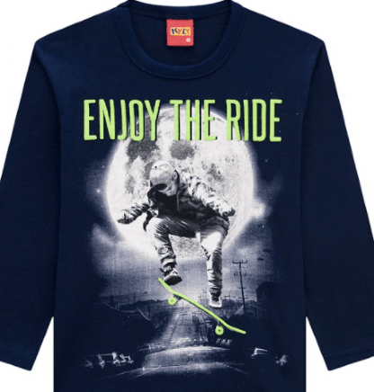 CAMISETA MANGA LONGA - MASCULINO - TAMANHO 1 # 207716 - KYLY