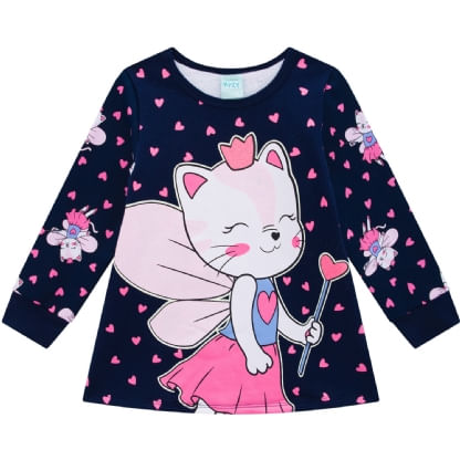 PIJAMA FEMININO INFANTIL - INVERNO -  TAMANHO 1 # 207772 - KYLY