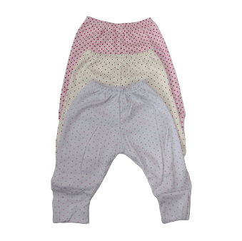 CULOTE PÉ REVERSIVEL - 3 UNIDADES - TAMANHO P AO G # 301121 - MAFESSONI