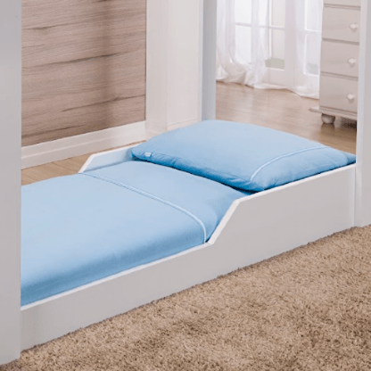 JOGO DE LENÇOL COM ELASTICO PARA MINI CAMA -  3 PEÇAS - BABY JOY # 380100 - INCOMFRAL