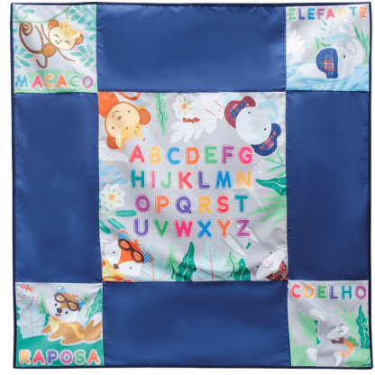 TAPETE DE ATIVIDADES 1.30M X 1.30M # 01491 - DERMIWIL BABY GO