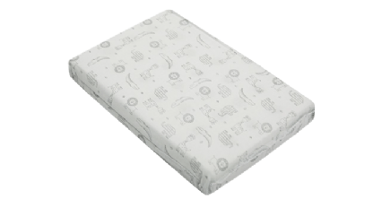 TRAVESSEIRO DE ESPUMA COM FUROS COMPOSÊ ESTAMPADO - 36CM X 22CM X4.5CM # 21671613 - PAPI