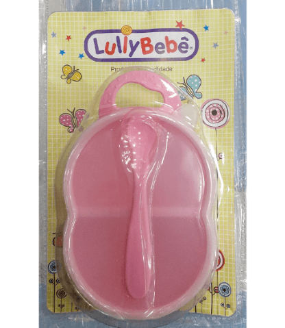 PORTA PAPINHA COLHER # 2815 -  LULLY BEBÊ