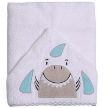 TOALHÃO DE BANHO FELPUDO COM CAPUZ BORDADO # 35751761 - PAPI
