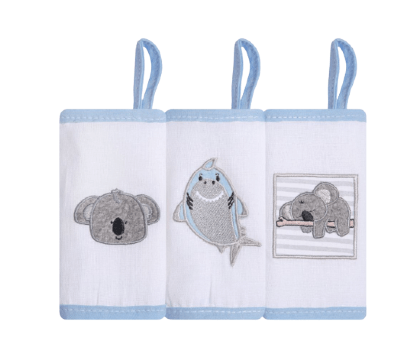 BABETE COM PRENDEDOR DE CHUPETA - COALA - 3 UNIDADES # 15453025 - PAPI