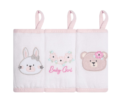 BABETE COM PRENDEDOR DE CHUPETA - URSO OVELHA - 3 UNIDADES # 15453027 - PAPI