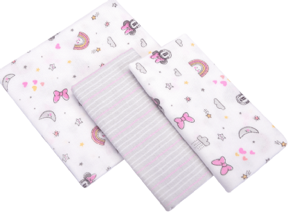 CUEIRO ESTAMPADO DISNEY 50 cm  X 80 cm - 3 UNIDADES  # 3848 - MINASREY