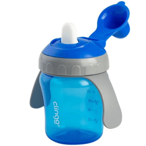 COPO DE TRANSIÇÃO BICO RIGIDO -  200ML COLORS # C2223 - CLINGO