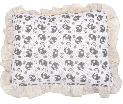 TRAVESSEIRO COMPOSE BABADO 28X35 CM # 310607 - MINASREY