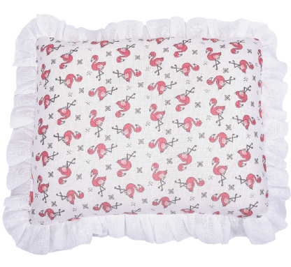 TRAVESSEIRO COMPOSE BABADO 28X35 CM # 310619 - MINASREY
