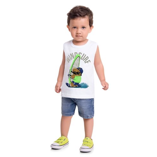 REGATA MASCULINA - INFANTIL-  TAMANHO 4 AO 8 # 111545 - KYLY