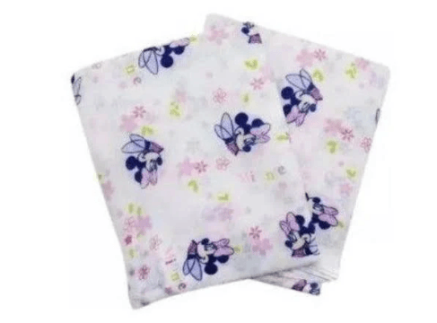 FRALDA ESTAMPADA COM 5 UNIDADES - 65X65 DISNEY # 3840 - MINASREY