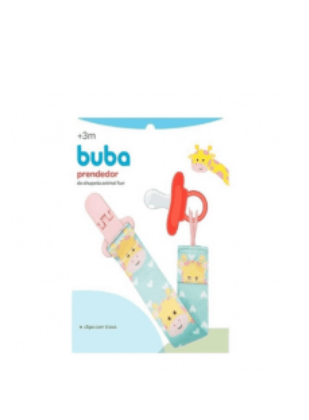PRENDEDOR DE CHUPETA ANIMAL FUN GIRAFA # 12049 - BUBA