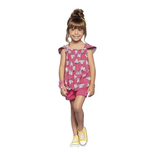 CONJUNTO FEMININO - INFANTIL - TAMANHO  4 AO 8 # 600860 - NANAI