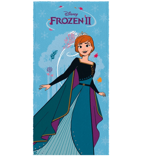 TOALHA FELPUDA ESTAMPADA FROZEN    60CM X1,20 # 06171288 - LEPPER